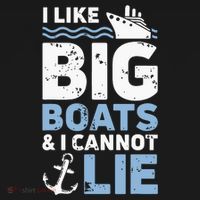 I Like Big Boats And I Cannot Lie Funny Cruise Ship Backpack thumb 2
