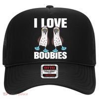 I Love Boobies Blue Footed Boobie Bird Hat thumb 0