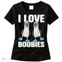 I Love Boobies Blue Footed Boobie Bird Women's T-Shirt thumb 0