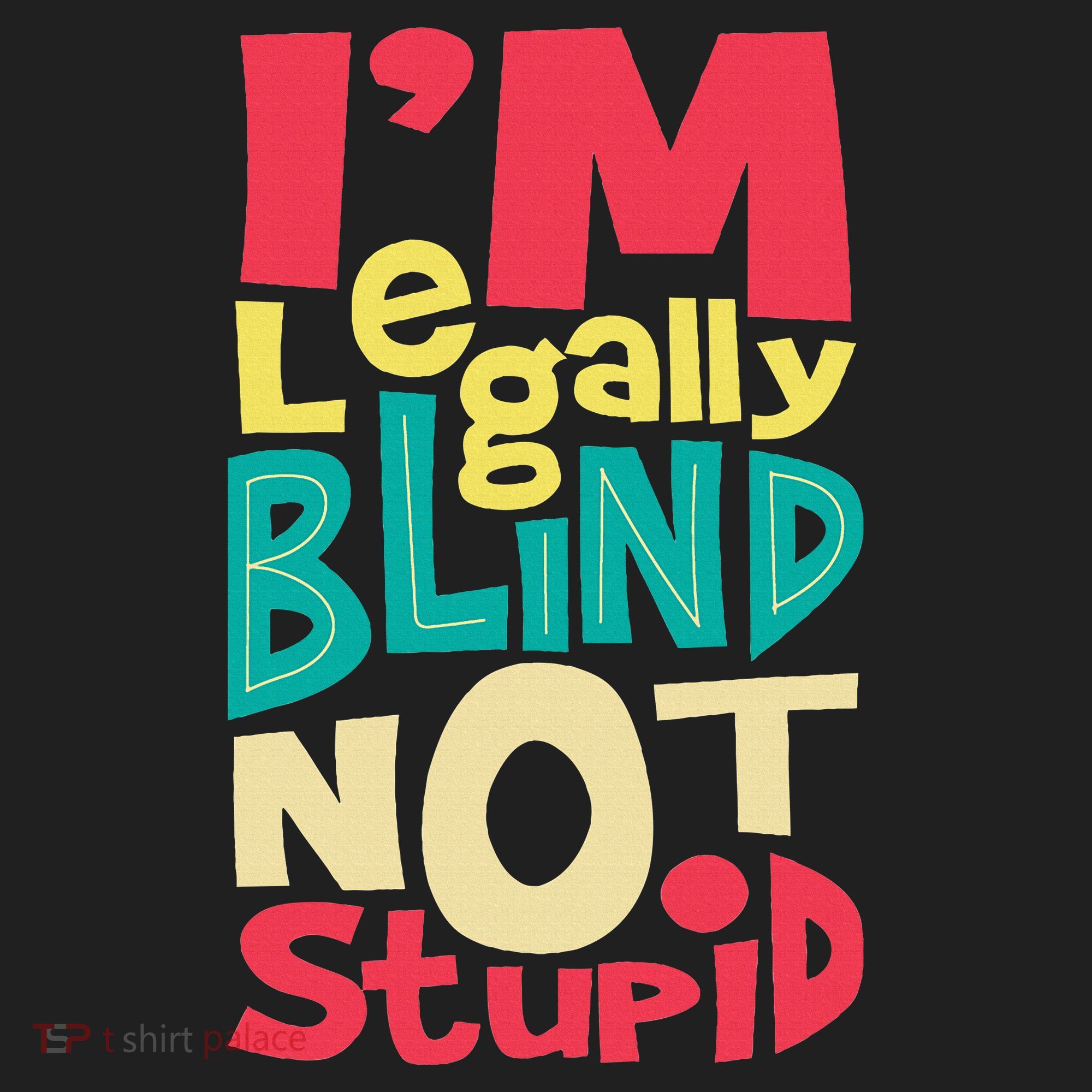 IM Legally Blind Not Stupid Blindness Visually Impaired Beanie