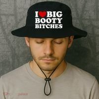 I Love Big Booty Bitches Bucket Hat thumb 2