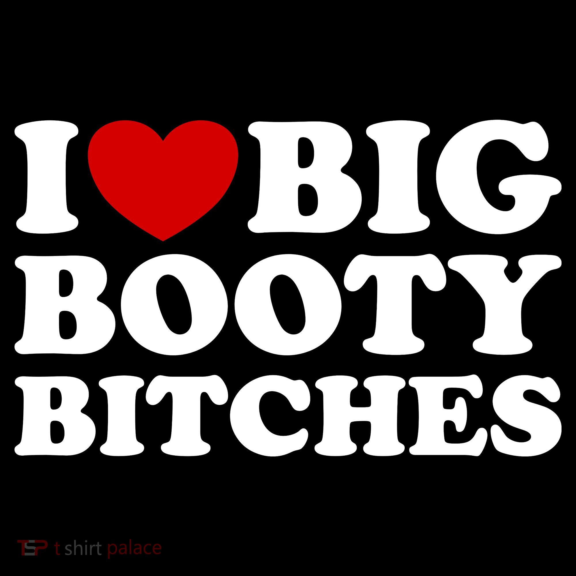 I Love Big Booty Bitches Ornament