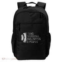I Like Baseball And Maybe 3 People Funny Baseball Player Backpack thumb 0