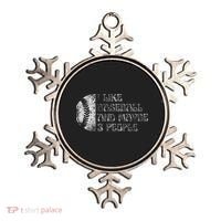 I Like Baseball And Maybe 3 People Funny Baseball Player Ornament thumb 0