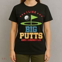 I like Big Putts And I Cannot Lie Funny Golf T-Shirt thumb 4