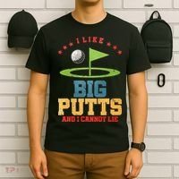I like Big Putts And I Cannot Lie Funny Golf T-Shirt thumb 6