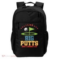 I like Big Putts And I Cannot Lie Funny Golf Backpack thumb 0
