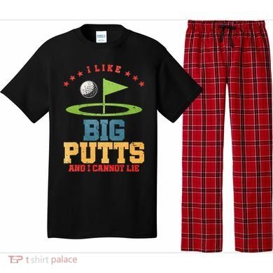 I like Big Putts And I Cannot Lie Funny Golf Pajama Set