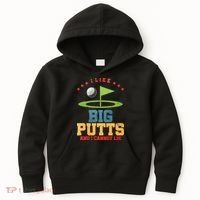 I like Big Putts And I Cannot Lie Funny Golf Kids Hoodie thumb 0