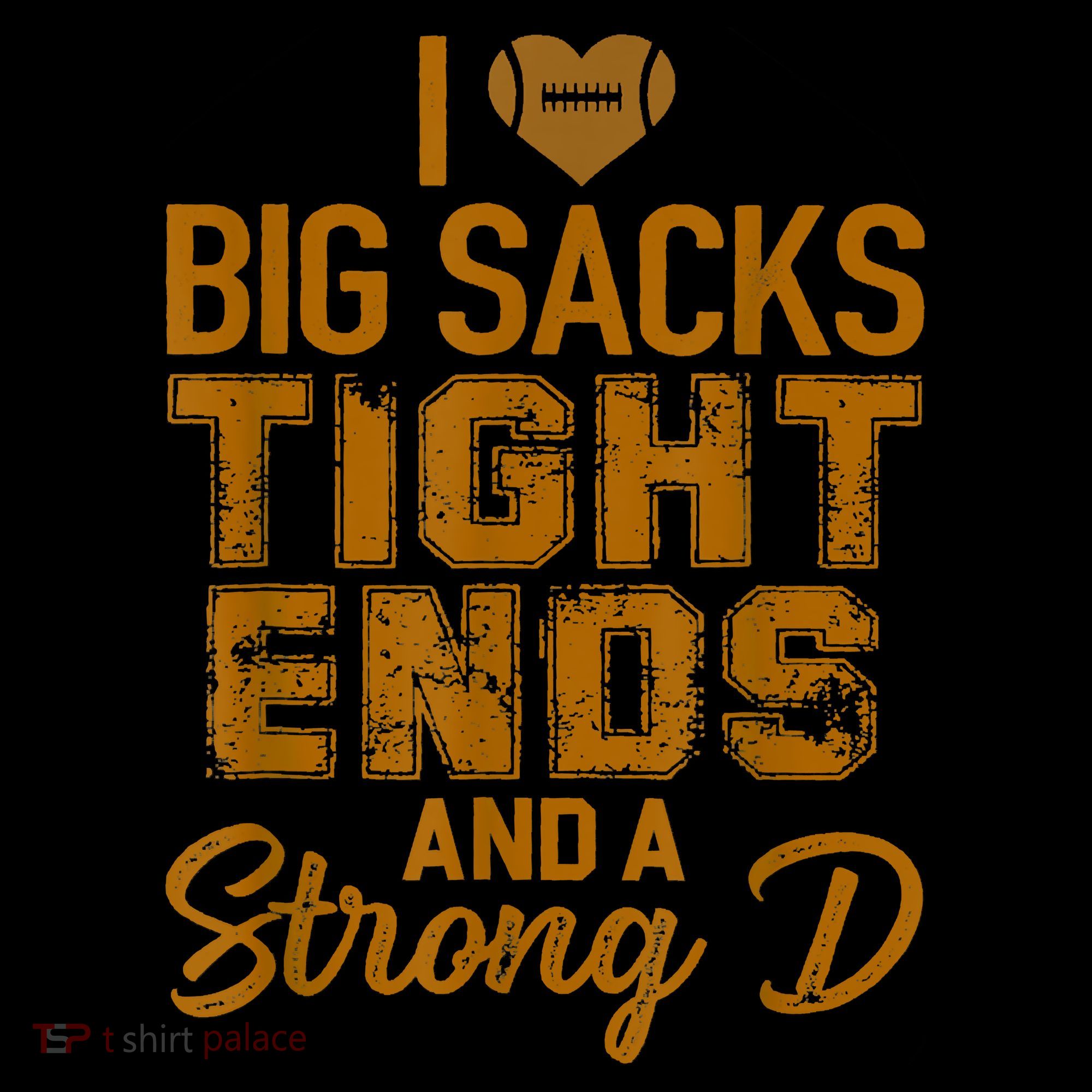 I Love Big Sacks Tight Ends And Strong D Funny Football Coffee Mug