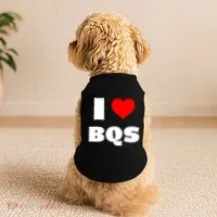 I Love Bqs Doggie Tank thumb 2