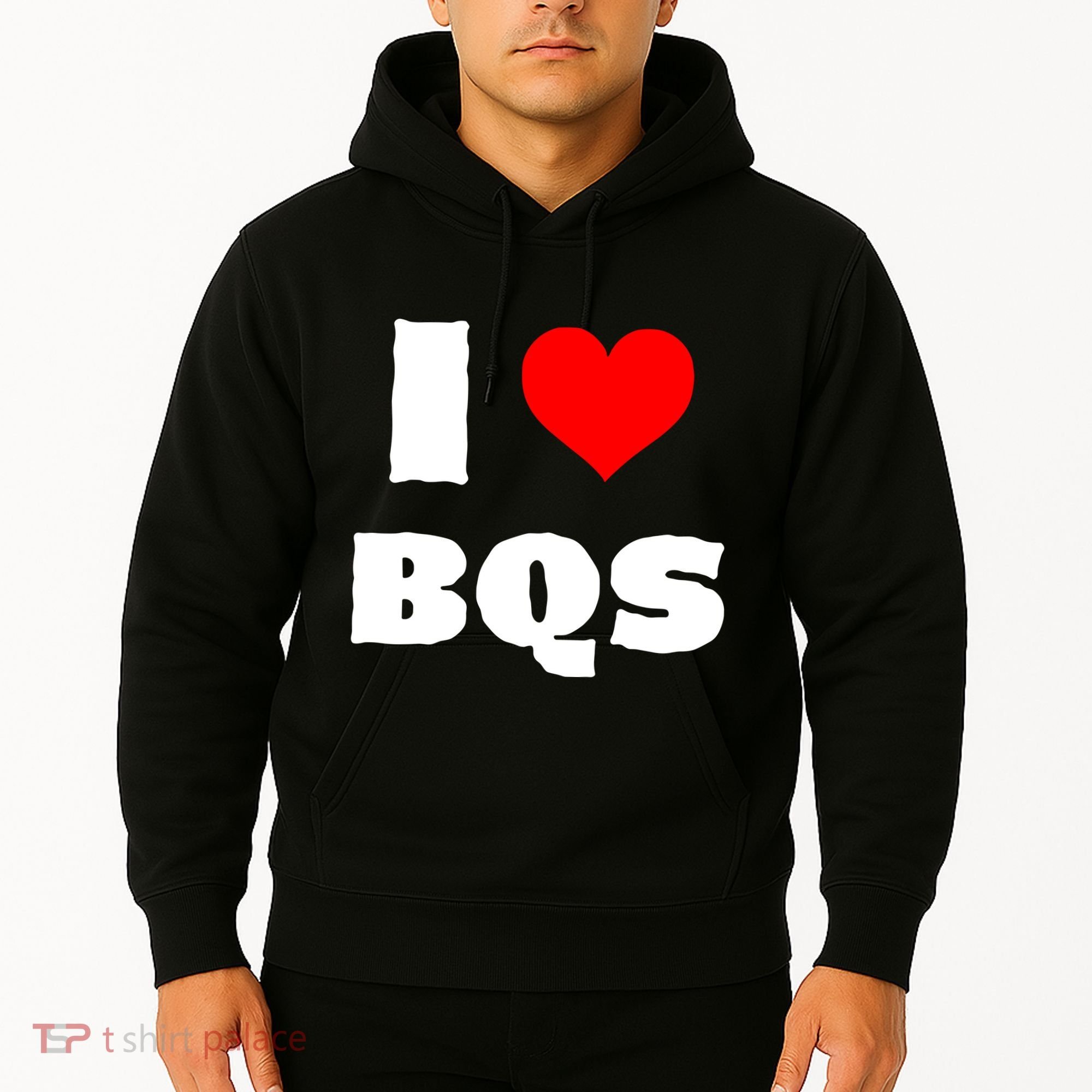 I Love Bqs Hoodie