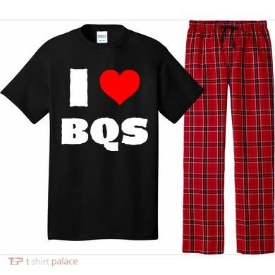 I Love Bqs Pajama Set