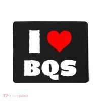 I Love Bqs Mousepad thumb 0