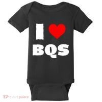 I Love Bqs Baby Bodysuit thumb 0