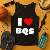 I Love Bqs Tank Top thumb 4