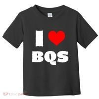 I Love Bqs Toddler T-Shirt thumb 0