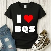 I Love Bqs Women's T-Shirt thumb 3