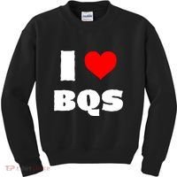 I Love Bqs Kids Sweatshirt thumb 0
