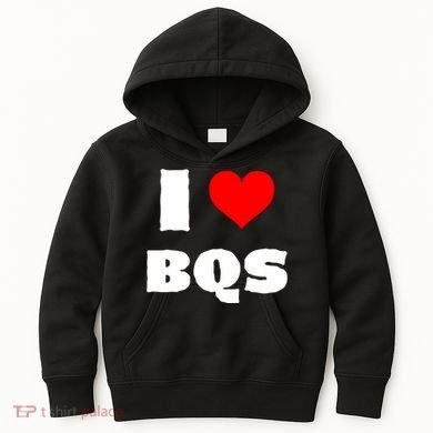 I Love Bqs Kids Hoodie