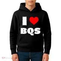 I Love Bqs Kids Hoodie thumb 4