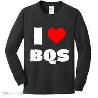I Love Bqs Kids Long Sleeve Shirt thumb 0
