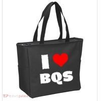 I Love Bqs Tote Bag thumb 2