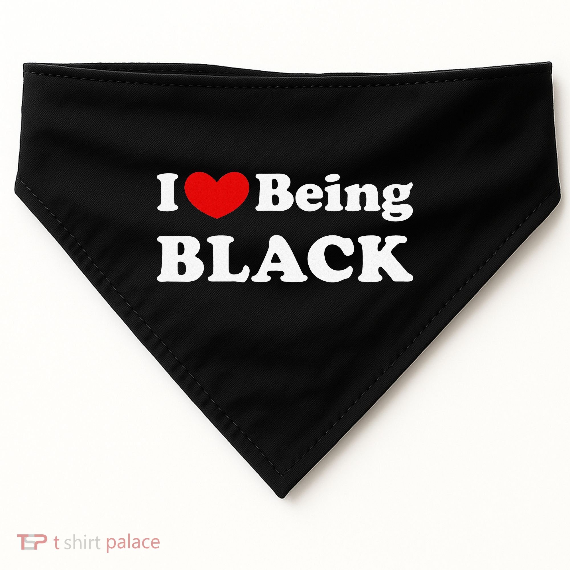 I Love Being Black I Like to be Black USA-Made Doggie Bandana