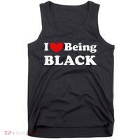 I Love Being Black I Like to be Black Tank Top thumb 0