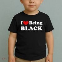 I Love Being Black I Like to be Black Toddler T-Shirt thumb 2