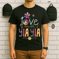 I Love Being Called YIA YIA Mimi Grandma Mother's Day T-Shirt thumb 6