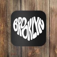 I Love Brooklyn New York Nyc Gifts Coaster thumb 0