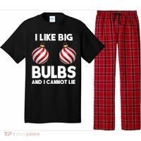 I Like Big Bulbs And I Cannot Lie Funny Christmas Pajama Set thumb 0