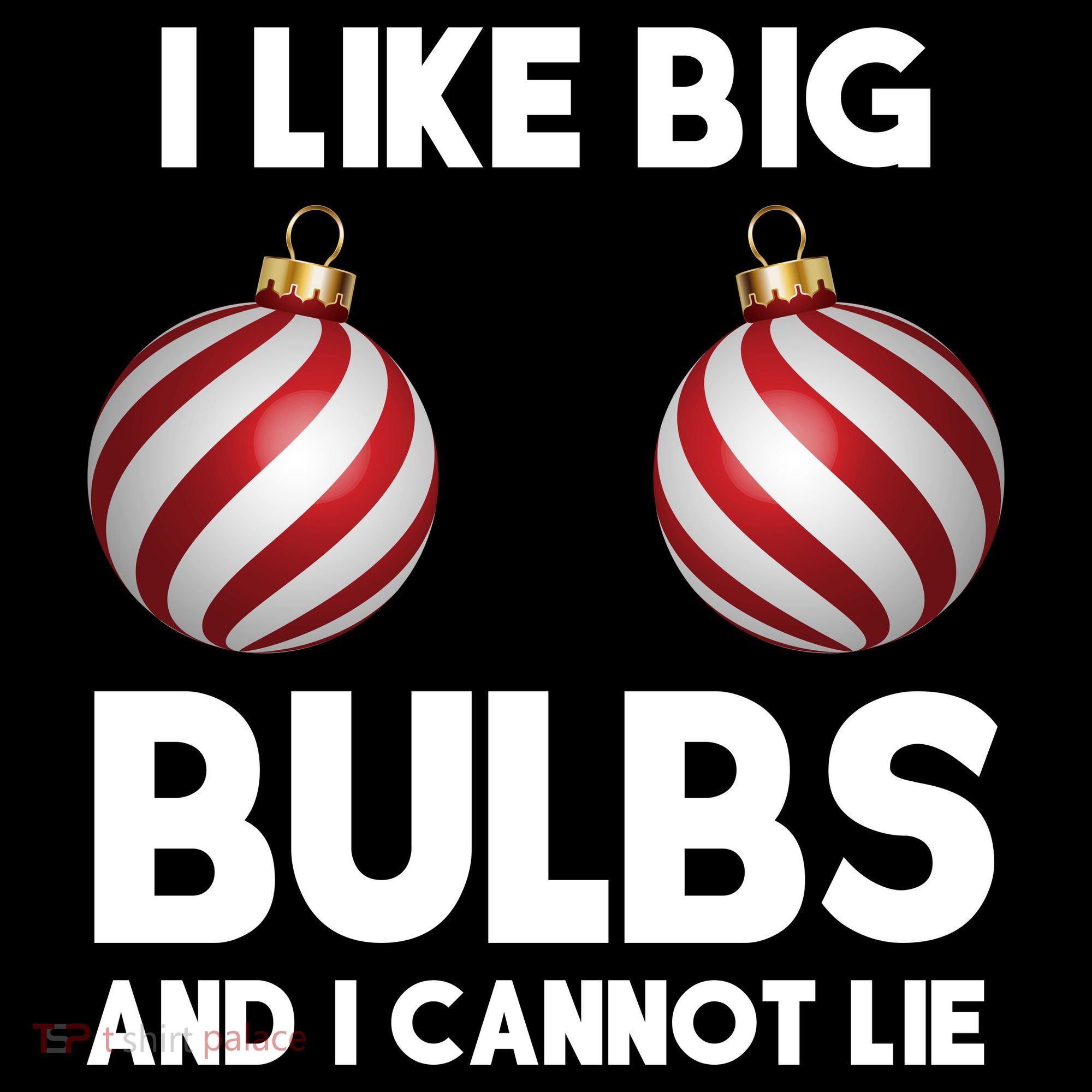 I Like Big Bulbs And I Cannot Lie Funny Christmas Women's Hoodie