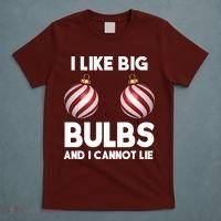 I Like Big Bulbs And I Cannot Lie Funny Christmas T-Shirt thumb 5