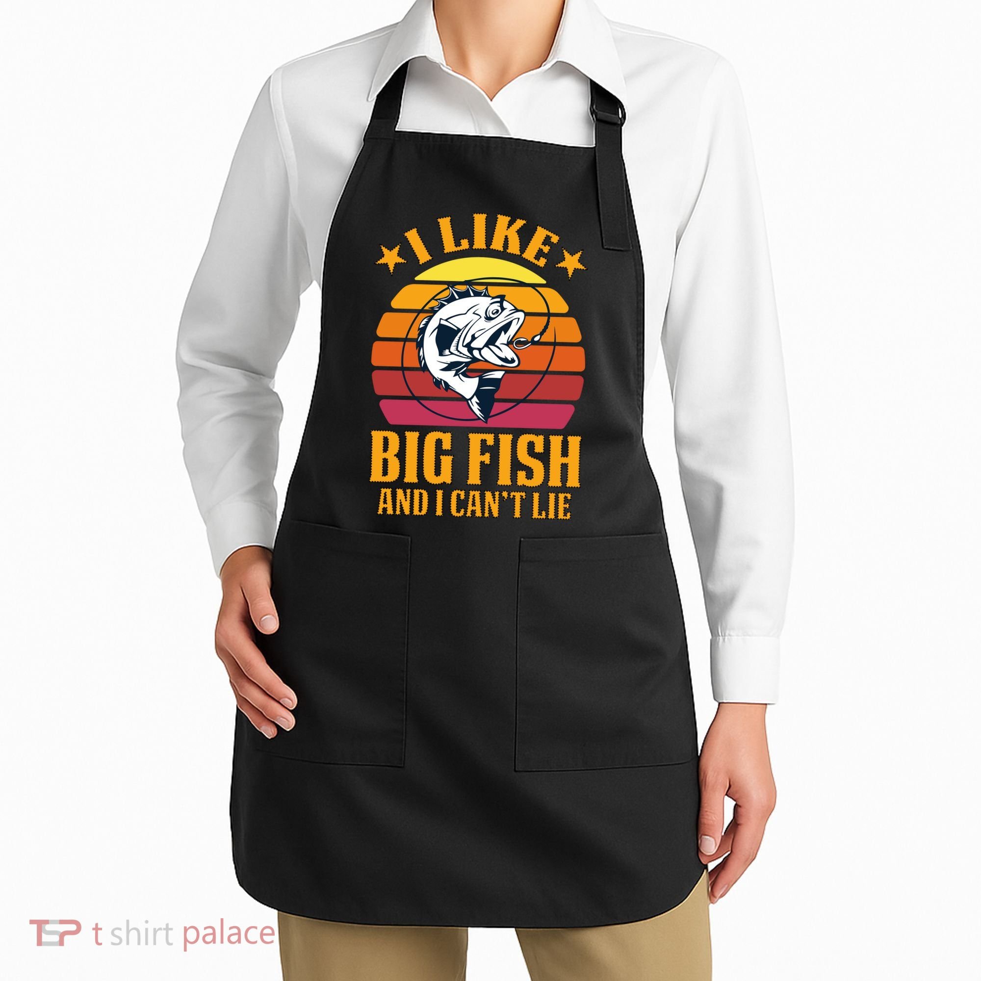 I Like Big Fish And I Cannot Lie Apron