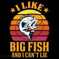 I Like Big Fish And I Cannot Lie Apron thumb 3