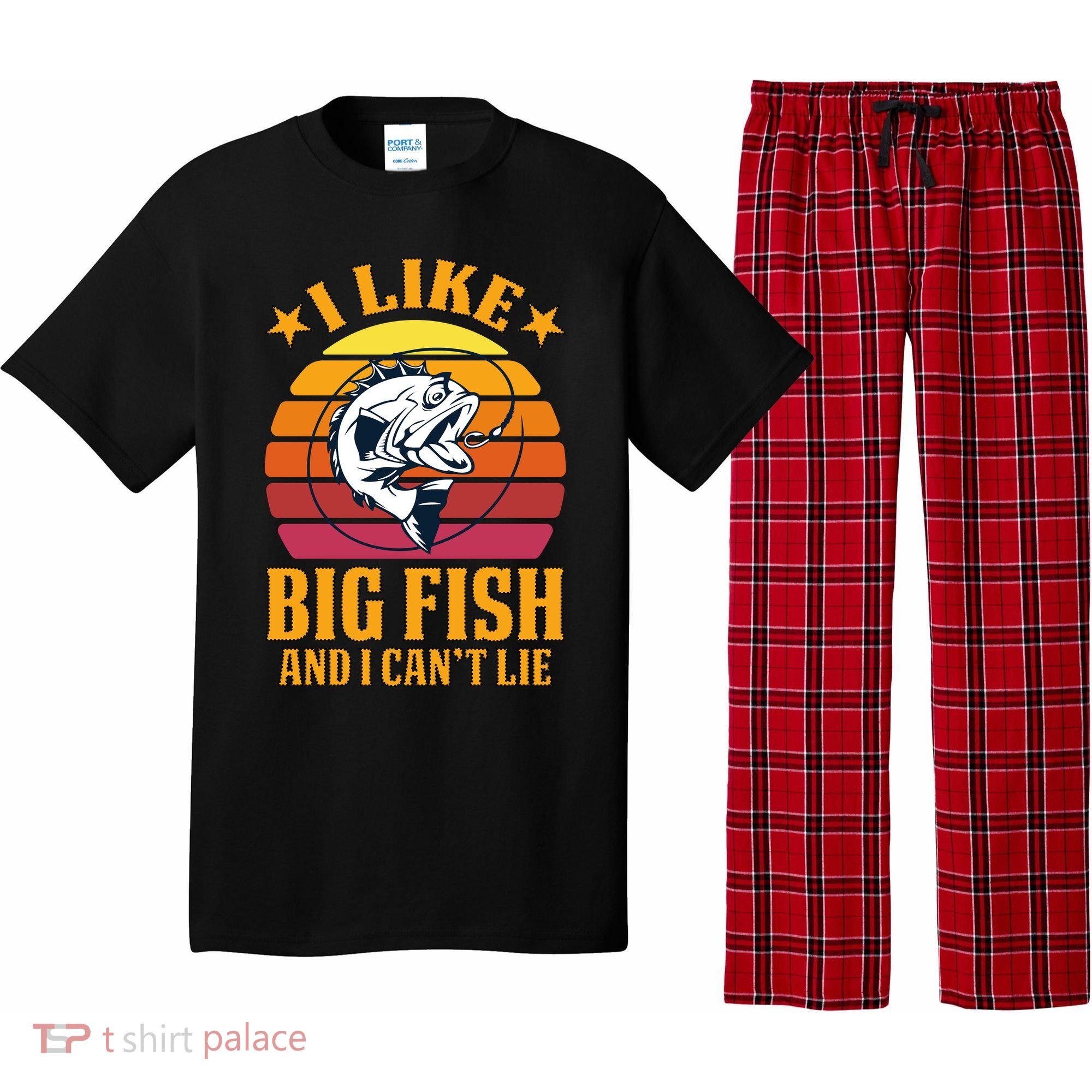 I Like Big Fish And I Cannot Lie Pajama Set