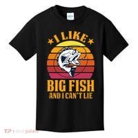 I Like Big Fish And I Cannot Lie Kids T-Shirt thumb 0