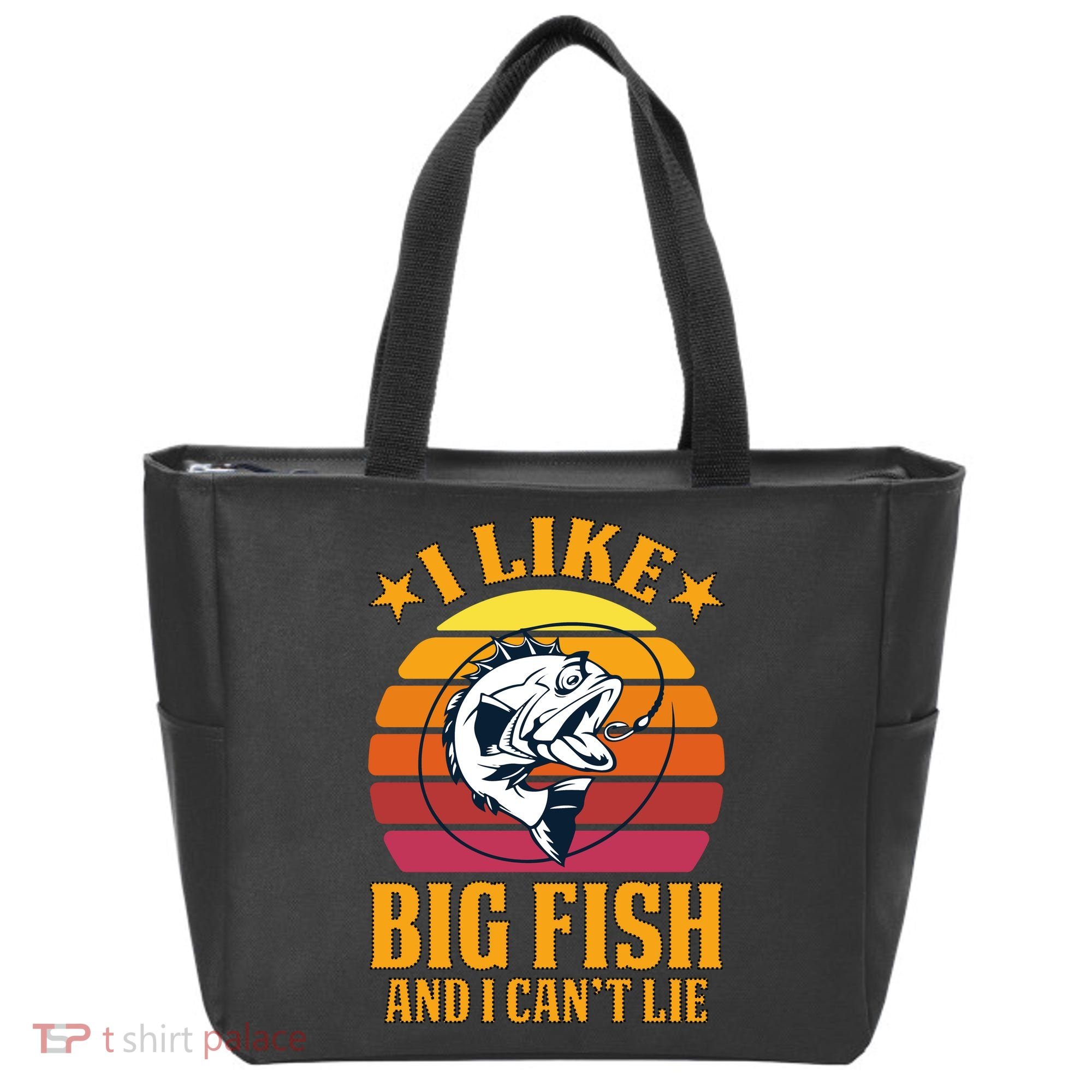 I Like Big Fish And I Cannot Lie Tote Bag