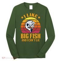 I Like Big Fish And I Cannot Lie Long Sleeve Shirt thumb 0