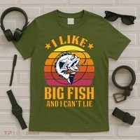I Like Big Fish And I Cannot Lie T-Shirt thumb 5