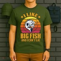 I Like Big Fish And I Cannot Lie T-Shirt thumb 6