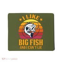 I Like Big Fish And I Cannot Lie Mousepad thumb 0