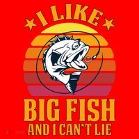 I Like Big Fish And I Cannot Lie Santa Hat thumb 1