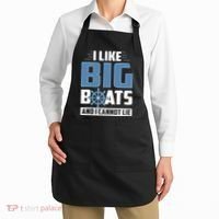 I Like Big Boats And I Cannot Lie Apron thumb 2
