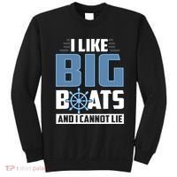 I Like Big Boats And I Cannot Lie Sweatshirt thumb 0