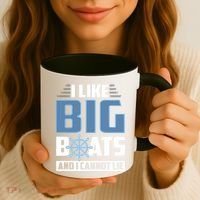 I Like Big Boats And I Cannot Lie Coffee Mug thumb 3