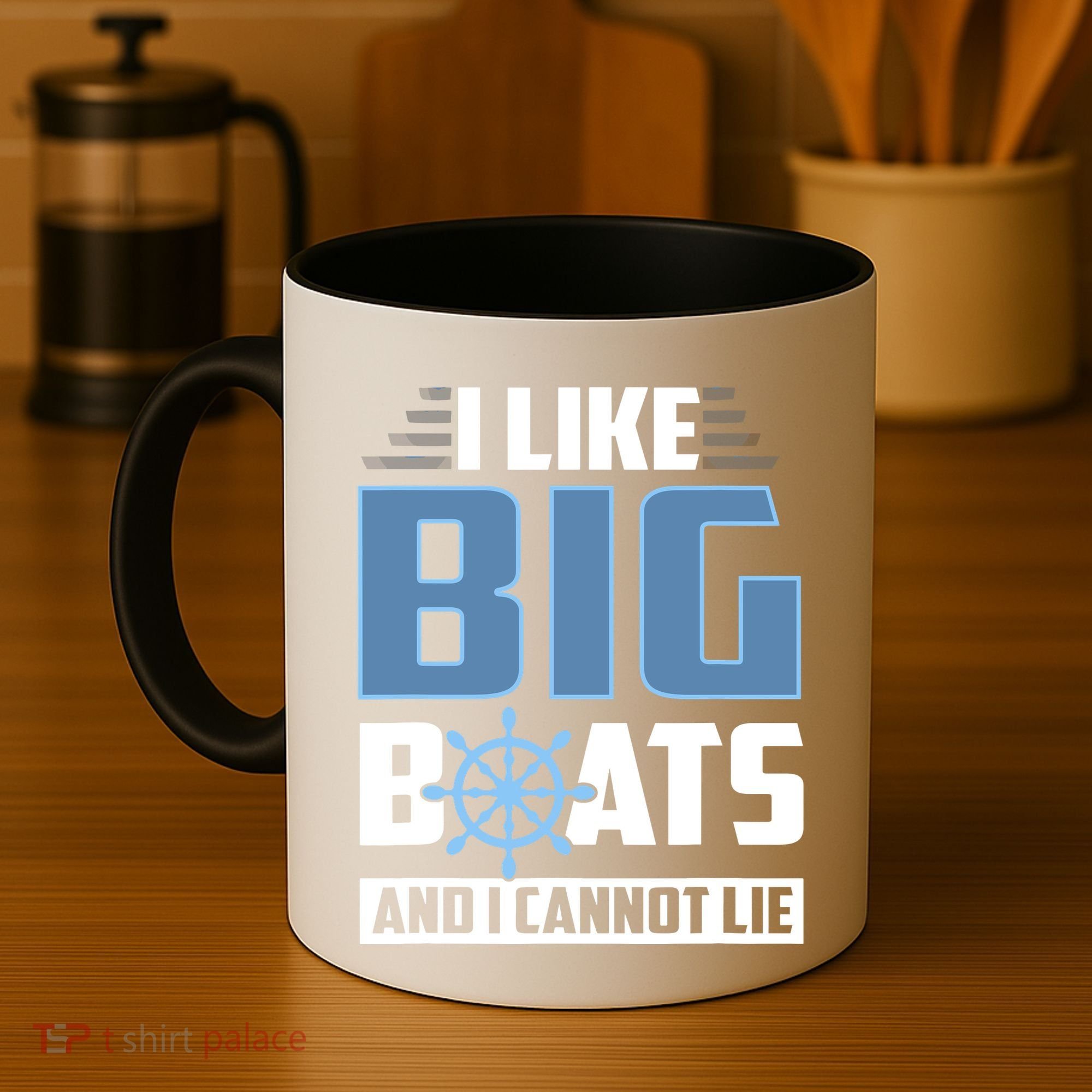 I Like Big Boats And I Cannot Lie Coffee Mug