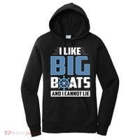 I Like Big Boats And I Cannot Lie Women's Hoodie thumb 0